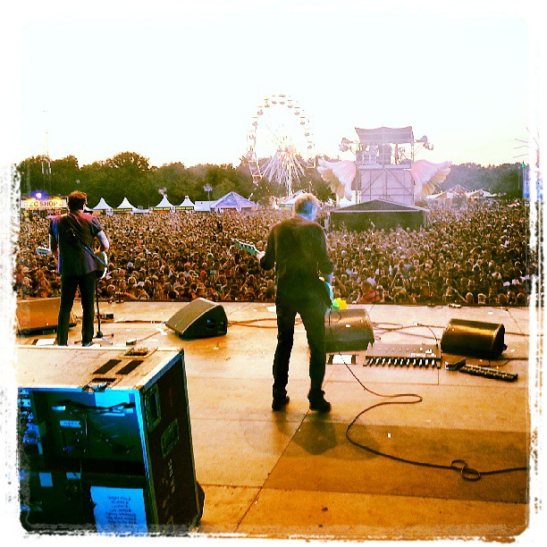 Golden Earring Facebook photo Zwarte Cross Festival Lichtenvoorde July 27, 2013